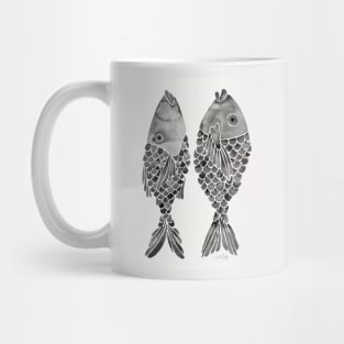 indonesian fish black Mug